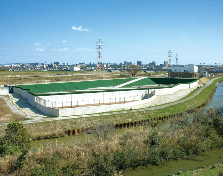 最終処分場土木施設建設工事