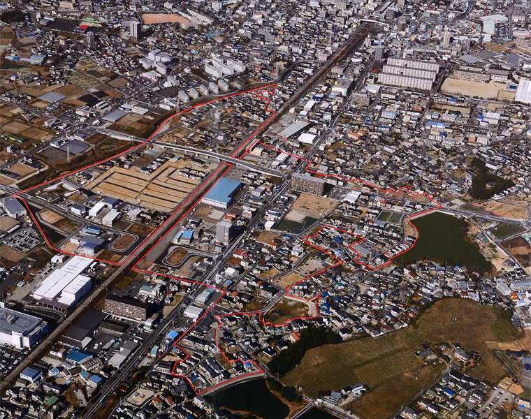 知多都市計画事業 大府一ツ屋土地区画整理事業