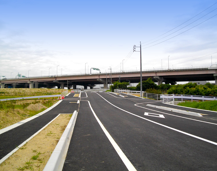 内陸用地造成事業 大府木の山地区道路築造工事